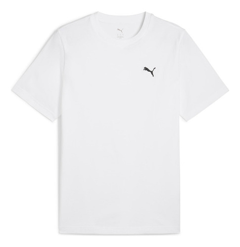 Polera Puma Wardrobe Ess Tee Blanco Hombre