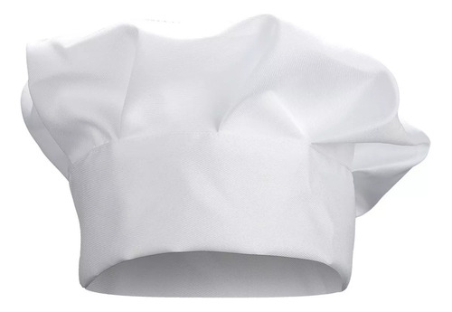 10 Gorros Cocinero Tipo Hongo Regulable Con Abrojo Universal