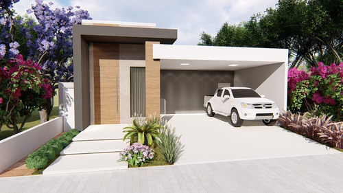 Imagem 2 de 6 de Planta De Casa 3 Quartos - Projeto Arquitetônico Completo