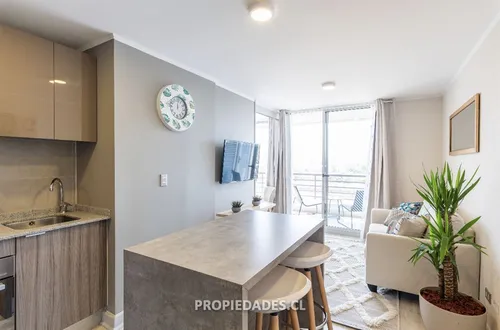 Hermoso Departamento Full Equipado A Pasos De Metro Ñuble