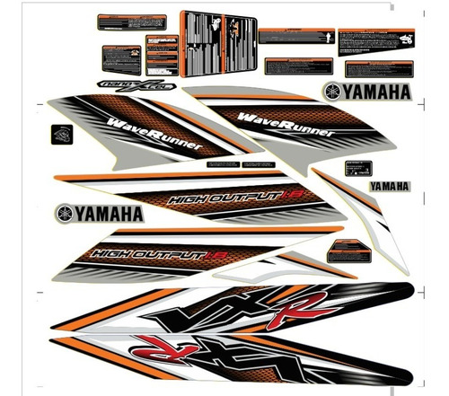 Kit Adesivo Jet Ski Yamaha  Vxr 2011