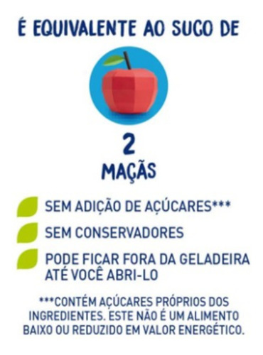 Suco Maçã Natural One Ambiente Kit Com 6 Un 180ml Gamer