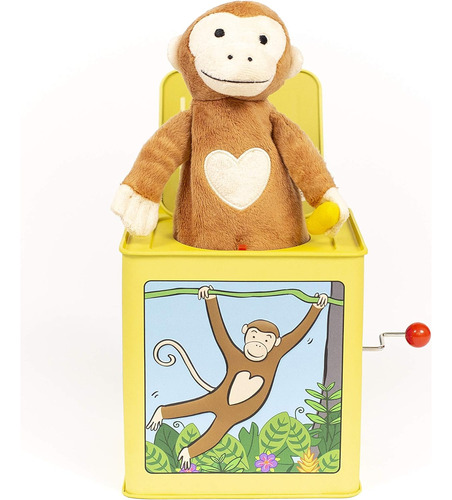 Jack The Monkey Tin Jack En La Caja