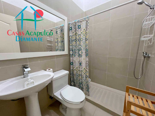 Cad Diamante Lakes Zafiro 316. Terraza Con Vista A Los Jardines Y Albercas