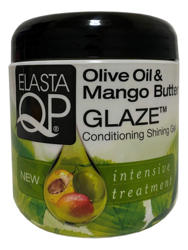 Elasta Qp Glaze Gel Acondicionador Brillante, 6 Oz