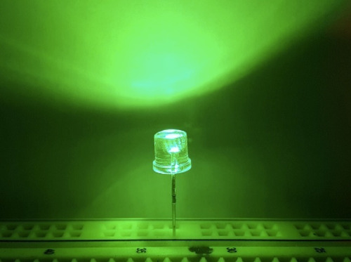 Led 5mm Flat Top Verde Everlight Led