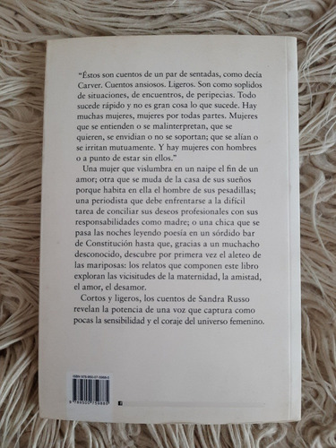 Libro Sandra Russo Veintidos Cuentos Cortos Y Ligeros (Usado)