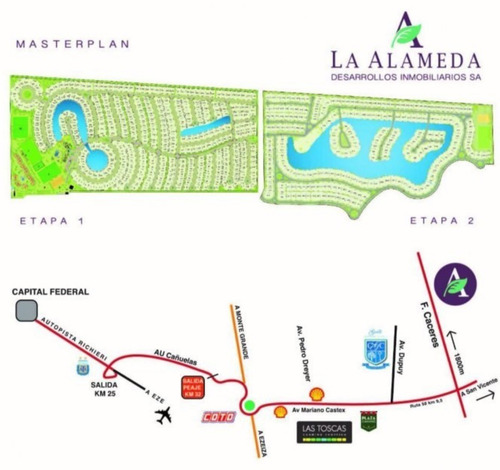 Imagen 3 de 8 de Lote Perimetral En Barrio La Alameda Canning