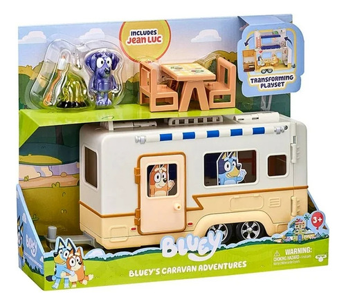 Auto Caravana Bluey Camper Van Play Set 89797