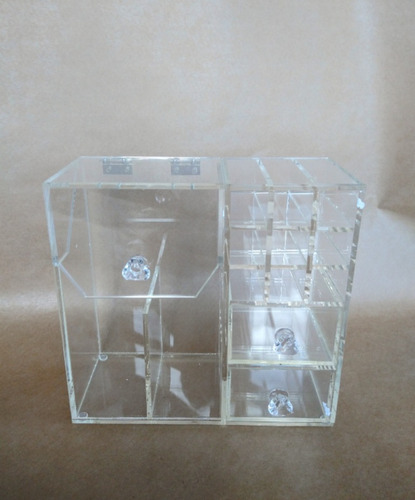 Imagem 2 de 3 de Organizador Luxo Maquiagem, Joias Gavetas E Porta Batons