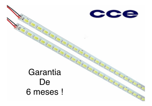 Kit 2 Barras Leds  Cce  Stile  D32  Novas C/chicote + Fita