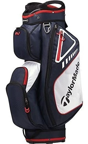 Bolso De Golf Taylormade Select St Cart Bag Azul/blanco/rojo