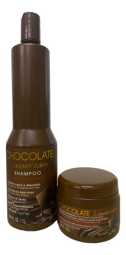  Chocolate Lassio Care Shampoo 1 Lt+ Mascarilla 360g