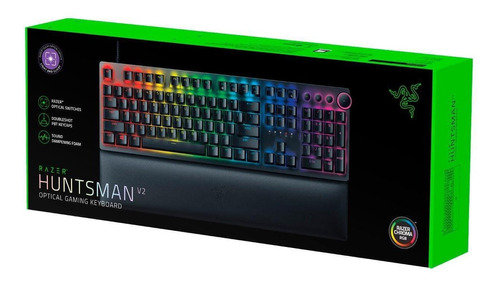 Teclado Razer Huntsman V2 Optical Purples Witch Sp Black