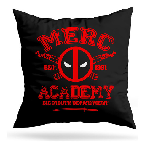 Cojin Deco Merc Academy Deadpool (d0603 Boleto.store)