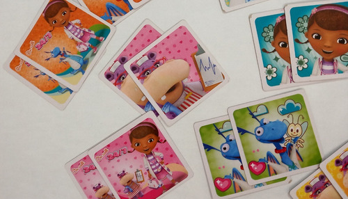 Juego De Memoria De La Doctora Juguetes Disney Con 24 Pares (Usado)