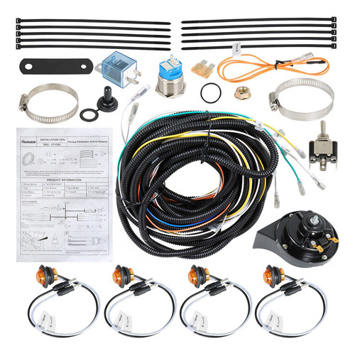 Kit Luces Intermitentes Honda Big Red 700 Muv700 2012