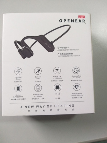 Fone De Ouvido Bluetooth Por Conducao Óssea