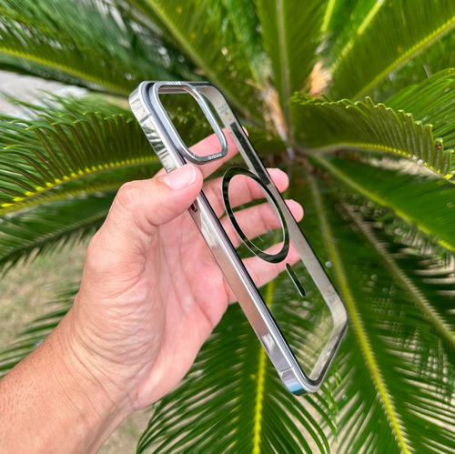 Funda Metálica Magsafe For iPhone 15 Pro, Pro Max