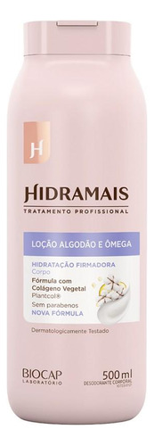 Hidramais Algodão E Ômega Hidratante Corporal 500ml