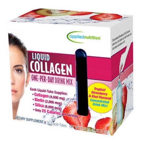 Applied Nutrition Liquid Collagen Drink Mix 4000 Mg 30 Tubos