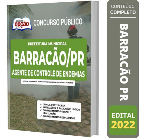 Apostila Barracão Pr - Agente De Controle De Endemias