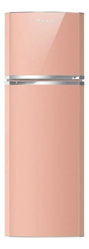 Refrigerador no frost Mabe RMA1025VMX salmón con freezer 250L 110V