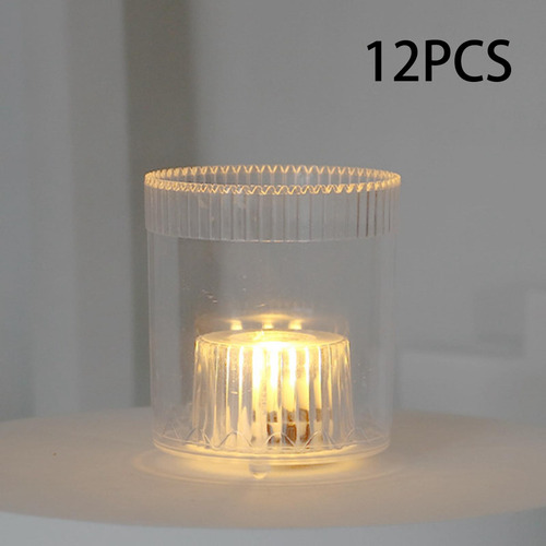 12 Velas Sin Llama, Velas Eléctricas, Regalo Seguro,