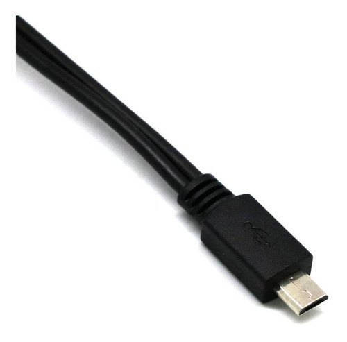 Pvc Usb Y Micro Conector De Adaptador De Corriente Otg