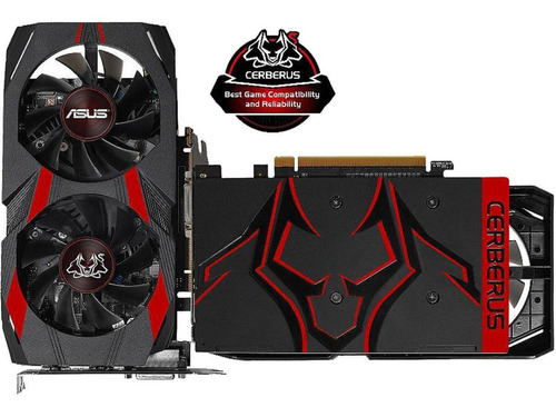 Tarjeta De Video Asus Gtx 1050 Ti 4gb Cerberus Dual Fan