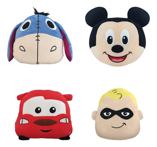 Colección Disney 9 Almohaditas + Cuentos Para Dormir