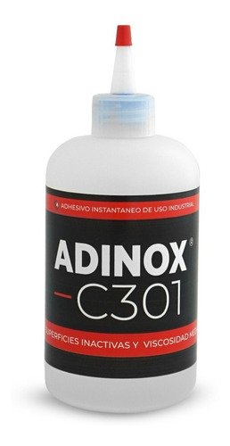 Imagen 1 de 2 de Adinox® C301, Adhesivo Instantáneo Superficies Inactivas