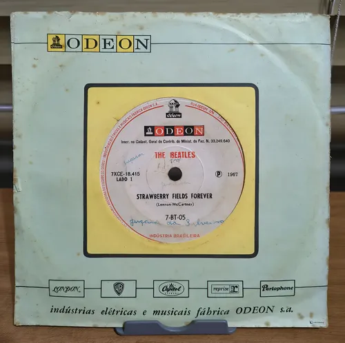 The Beatles Strawberry Fields Forever Compacto Single Vinil