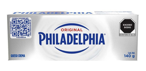 Philadelphia · Queso Crema Original 140g