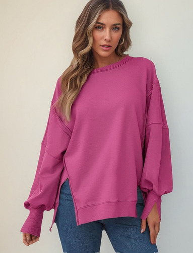 Se Sudadera Con Cuello Redondo De Moda De Otoño For Mujer
