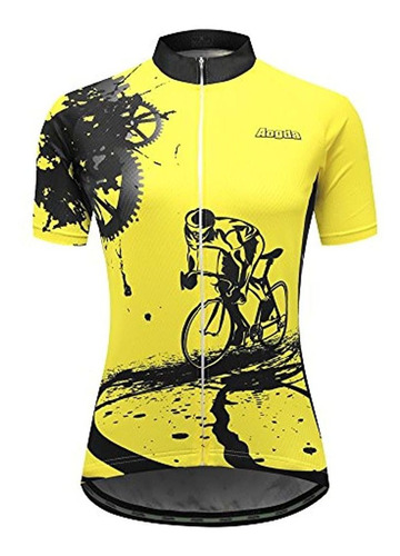 Maillot Ciclismo Mujer Aogda Bici Blusas Chaqueta De Bicicle