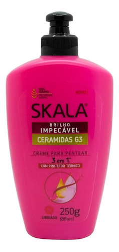 Crema De Peinar Ceramidas G3 Vegana Cabello Dañado Skala