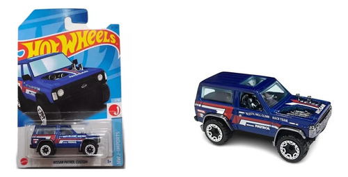 Camioneta Nissan Patrol Hotwheels 1:64 Metal Coleccion