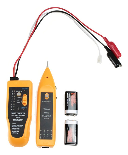 Kit Localizador De Cabos Zumbidor C/ Estojo + Testador