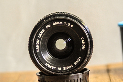 Lente Canon Fd 28mm F/2.8 Gran Angular Para Canon/ Sony