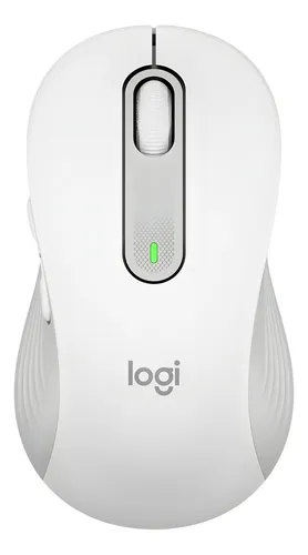 Mouse Inalámbrico Signature M650 Grande Color Blanco Crudo