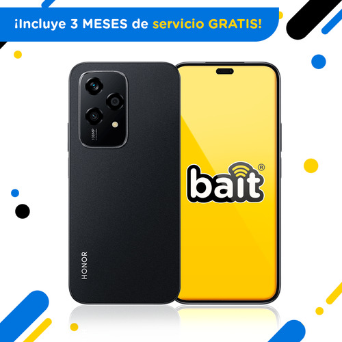 Honor 200 Lite 8+256gb Dual Sim Negro Con Sim Bait Latin