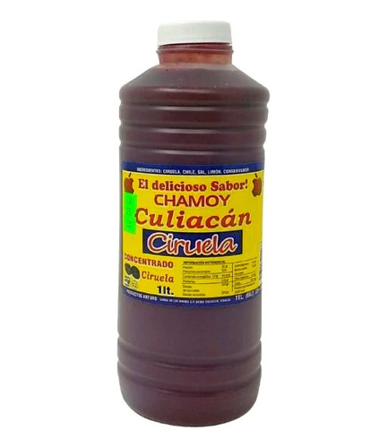 Chamoy Culiacan 1 Lt Ciruela, Mango, Tamarindo 100% Original