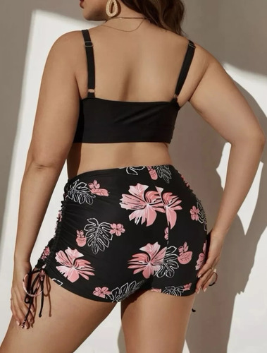 Bikinis Con Short Top Y Short 4