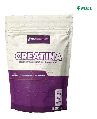 Imagem 1 de 6 de Creatina Monohidratada - 1000g - Newnutrition