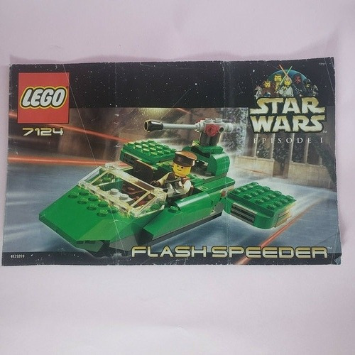 Lego System Star Wars 7124 Flash Speeder Del Año 2000