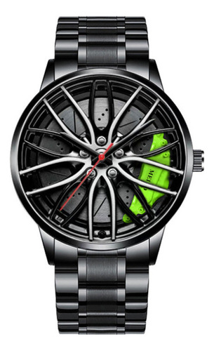 Reloj Con Movimiento De Cuarzo Para Hombre, Color Verde
