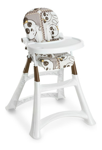 Cadeira De Alimentação Bebê 5070 Premium Galzerano Panda