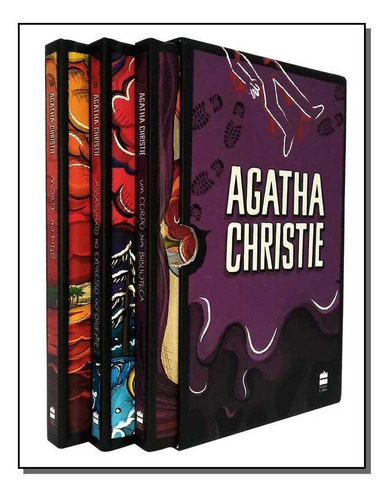 Col. Agatha Christie - Box 1 - 3 Vol. (roxo)