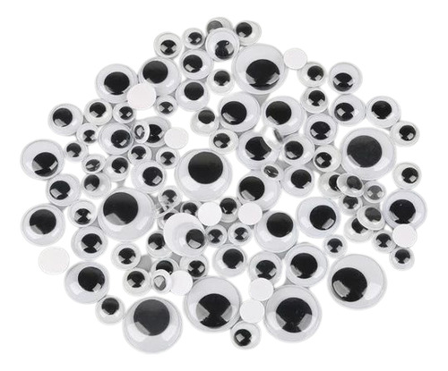 Olho Móvel 12mm Pacote Com 100 Unidades